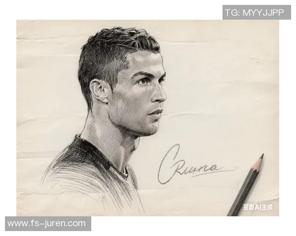 足球巨星C罗展现艺术才华亲手绘制足球主题画作